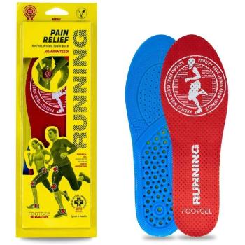 FOOTGEL RUNNING Gelové vložky, červená, velikost