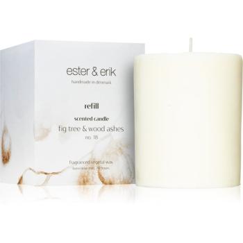 ester & erik scented candle fig tree & wood ashes (no. 18) lumânare parfumată  Refil 350 g