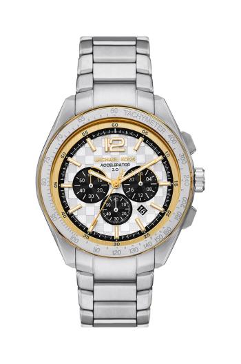 Hodinky Michael Kors ACCELERATOR 2.0 stříbrná barva, MK9188