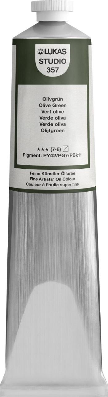 Lukas Studio Aluminium Tube Olejová barva Olive Green 200 ml 1 ks
