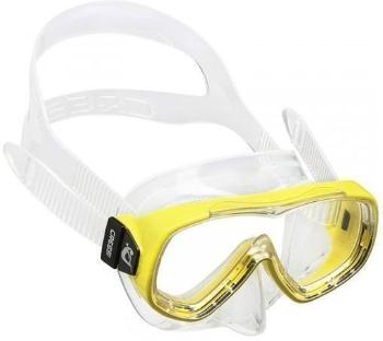 Cressi Piumetta Clear/Yellow Transparent Junior Potápěčská maska