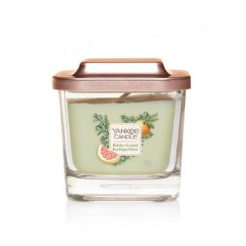 Yankee Candle Aromatická svíčka malá hranatá Holiday Garland 96 g