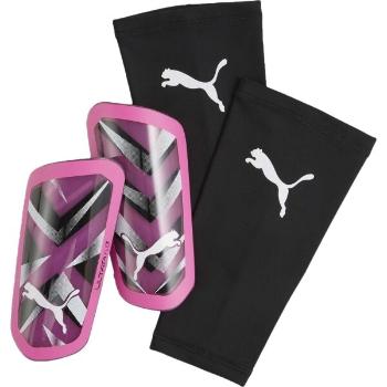 Puma ULTRA FLEX SLEEVE Fotbalové chrániče, růžová, velikost