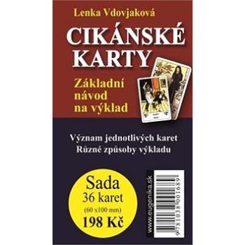 Cikánské karty: Základní návod na výklad + sada 36 karet (9781038001689)