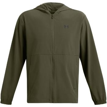 Under Armour VIBE WOVEN WINDBREAKER Pánská bunda, khaki, velikost