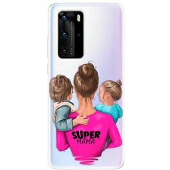 iSaprio Super Mama - Boy and Girl pro Huawei P40 Pro (smboygirl-TPU3_P40pro)