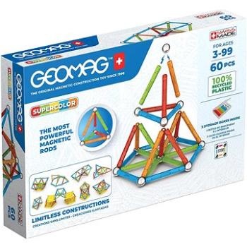 Geomag Supercolor recycled 60 dílků (0871772003847)