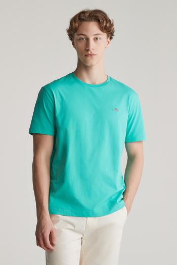 TRIČKO GANT REG SHIELD SS T-SHIRT TROPIC BLUE