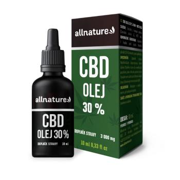 Allnature CBD olej 30% 10 ml