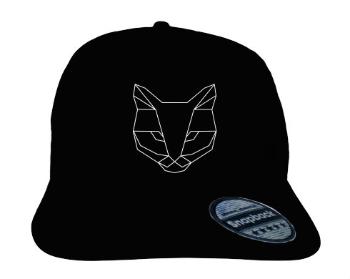 Kšiltovka Snapback Rapper Cat polygon