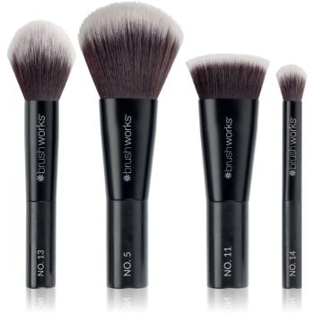 Brushworks On The Move Makeup Minis Complexion sada štětců