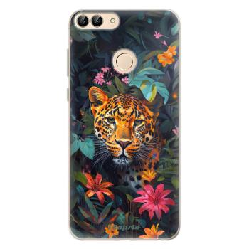 Odolné silikonové pouzdro iSaprio - Flower Jaguar - Huawei P Smart