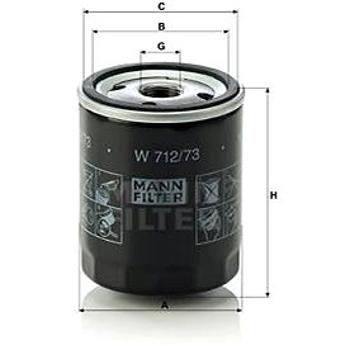 MANN-FILTER W712/73 (W712/73)