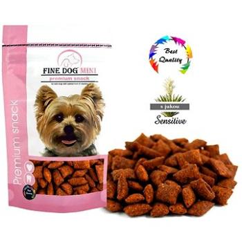 Fine Dog mini Plněné polštářky sensitive 80 g (8595657303144)