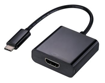 Adaptér C-TECH CB-AD-CM-HDMIF Type-C na HDMI, M/F, 15cm