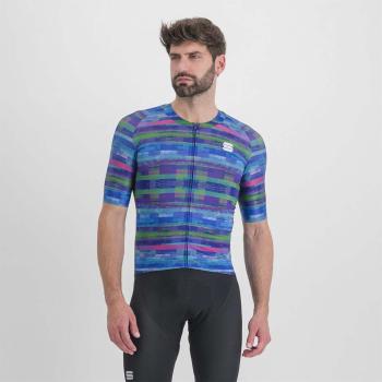 
                         Tricou de ciclism cu mânecă scurtă - GLITCH BOMBER 
                