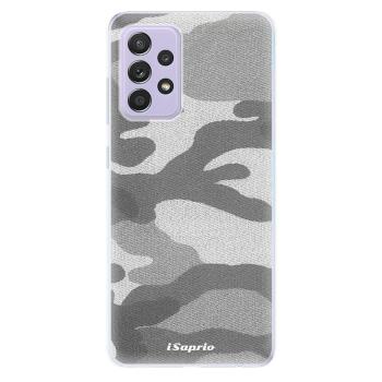 Odolné silikonové pouzdro iSaprio - Gray Camuflage 02 - Samsung Galaxy A52/A52 5G