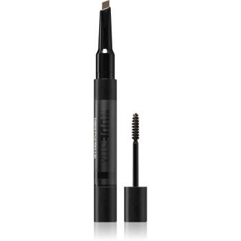 Nudestix Stylus tužka a gel na obočí odstín Brown