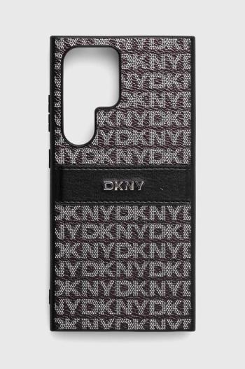 Obal na telefon Dkny S24 Ultra S928 černá barva, DKHCS24LPRTHSLK