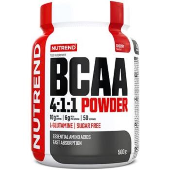 Nutrend BCAA 4:1:1 POWDER, 500 g, cherry (8594014860924)