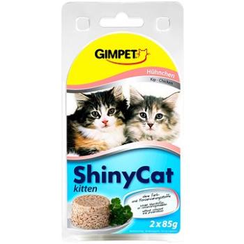 GimCat Shiny Cat junior kuře 2 × 70 g (4002064413525)