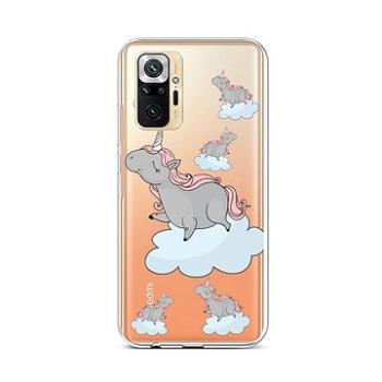 TopQ Xiaomi Redmi Note 10 Pro silikon Grey Unicorns 59522 (Sun-59522)