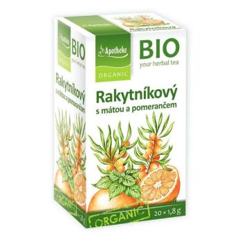 APOTHEKE Rakytníkový čaj s mätou BIO 20 sáčkov