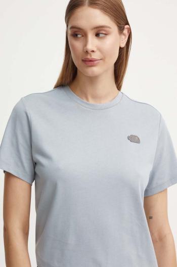 Bavlněné tričko The North Face Natural Dye S/S Tee šedá barva, NF0A89CB9OW1