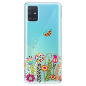 Odolné silikonové pouzdro iSaprio - Bee 01 - Samsung Galaxy A51