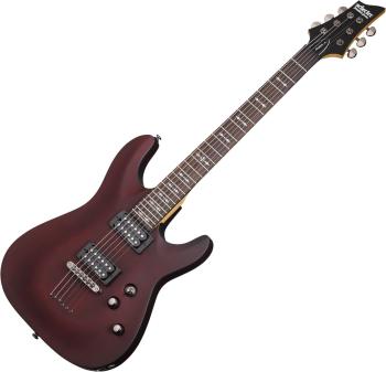 Schecter Omen 6 Walnut Satin Elektromos gitár