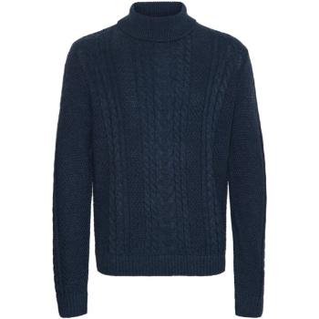 BLEND PULLOVER Pánský svetr, tmavě modrá, velikost