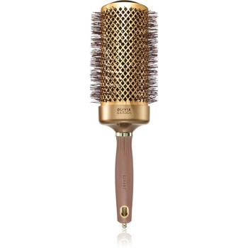 Olivia Garden Expert Blowout Speed Gold&Brown kulatý kartáč na vlasy 65mm 1 ks