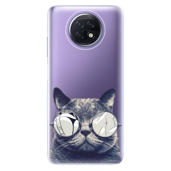 Odolné silikonové pouzdro iSaprio - Crazy Cat 01 - Xiaomi Redmi Note 9T