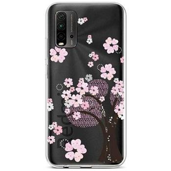 TopQ Xiaomi Redmi 9T silikon Cherry Tree 65096 (Sun-65096)