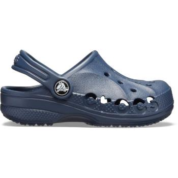 Crocs BAYA CLOG K Dětské pantofle, tmavě modrá, velikost 34/35