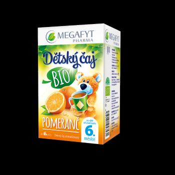 Megafyt BIO Dětský čaj pomeranč 20x2 g