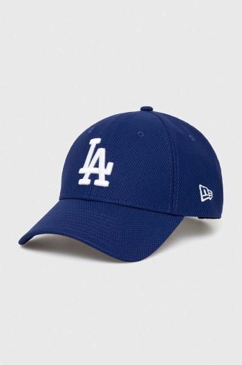 Kšiltovka New Era tmavomodrá barva, s aplikací, LOS ANGELES DODGERS