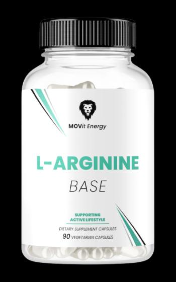 MOVIT ENERGY L-Arginín base, 90 kapsúl