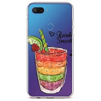 TopQ Xiaomi Mi 8 Lite silikon Rainbow Smoothie 36382 (Sun-36382)