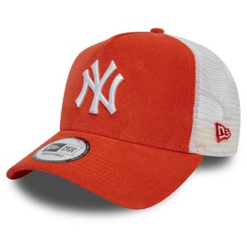 Kšiltovka New Era 9Forty A Frame Trucker Cap NY Yankees Coral Cord Orange - UNI