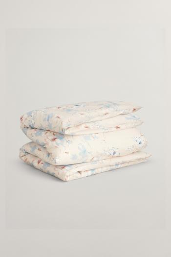 LOŽNÍ POVLEČENÍ GANT FLORAL PRINT SINGLE DUVET WHITE SAND