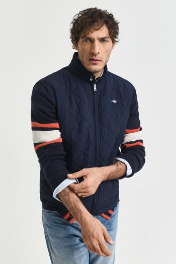 VESTA GANT QUILTED WINDCHEATER VEST EVENING BLUE