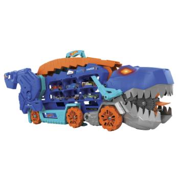 Hot Wheels city T-rex tahač se světly a zvuky