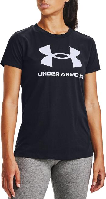 Under armour ua w sportstyle logo ss-blk m