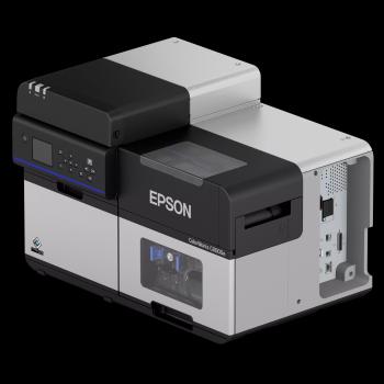 Epson ColorWorks C8000e (mk) C31CL02102MK, barevná tiskárna štítků, cutter, disp., USB, Ethernet, kit (USB), black, grey