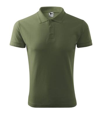 MALFINI Pánská polokošile Pique Polo - Khaki | XL