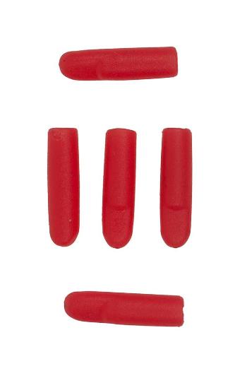 Fox rage predator převleky red treble hook sleeves 10 ks - large