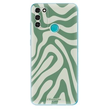 Odolné silikonové pouzdro iSaprio - Zebra Green - Honor 9A