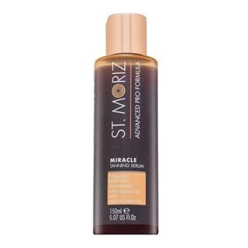 St.Moriz Advanced Pro Formula Miracle Tanning Serum lemosható testbronzosító az egységes és világosabb arcbőrre 150 ml