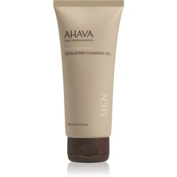 AHAVA Time To Energize Men peelingový čisticí gel 100 ml